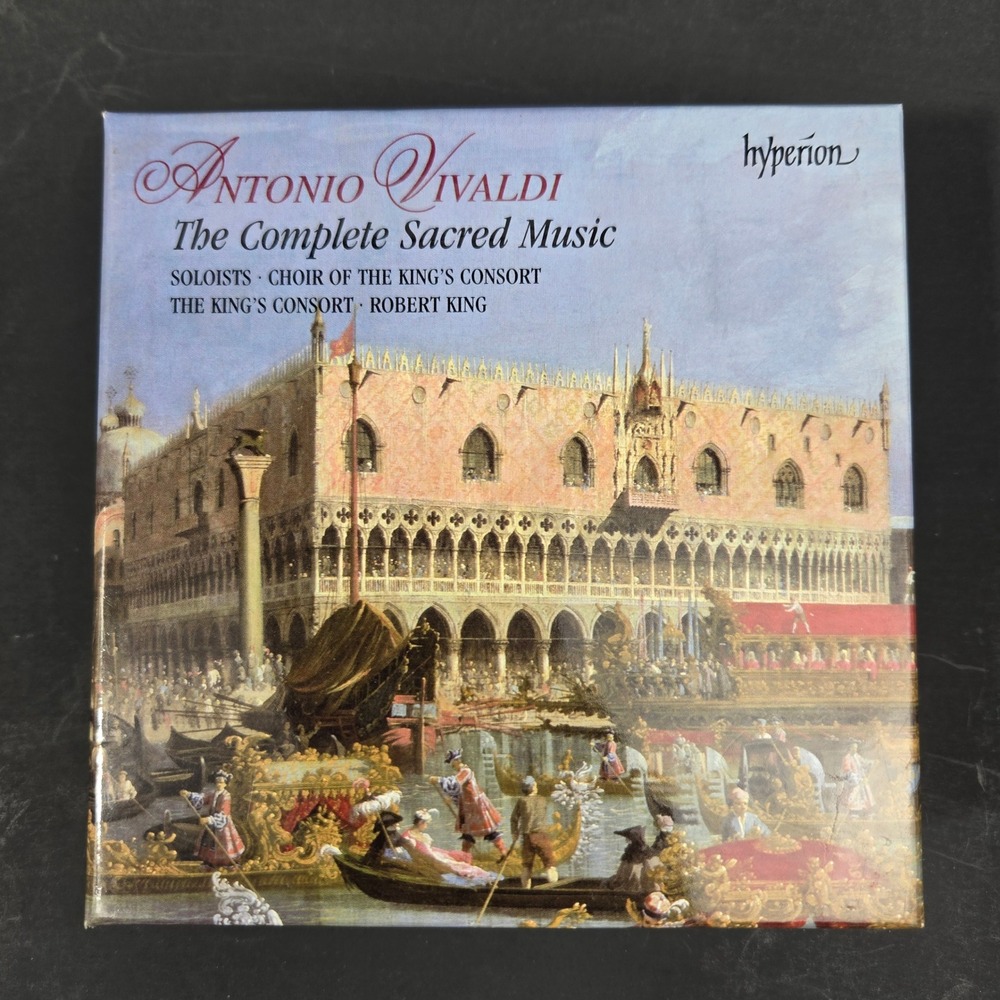 Vivaldi Complete Sacred Music 11 CD Box Set Hyperion King's Consort King
